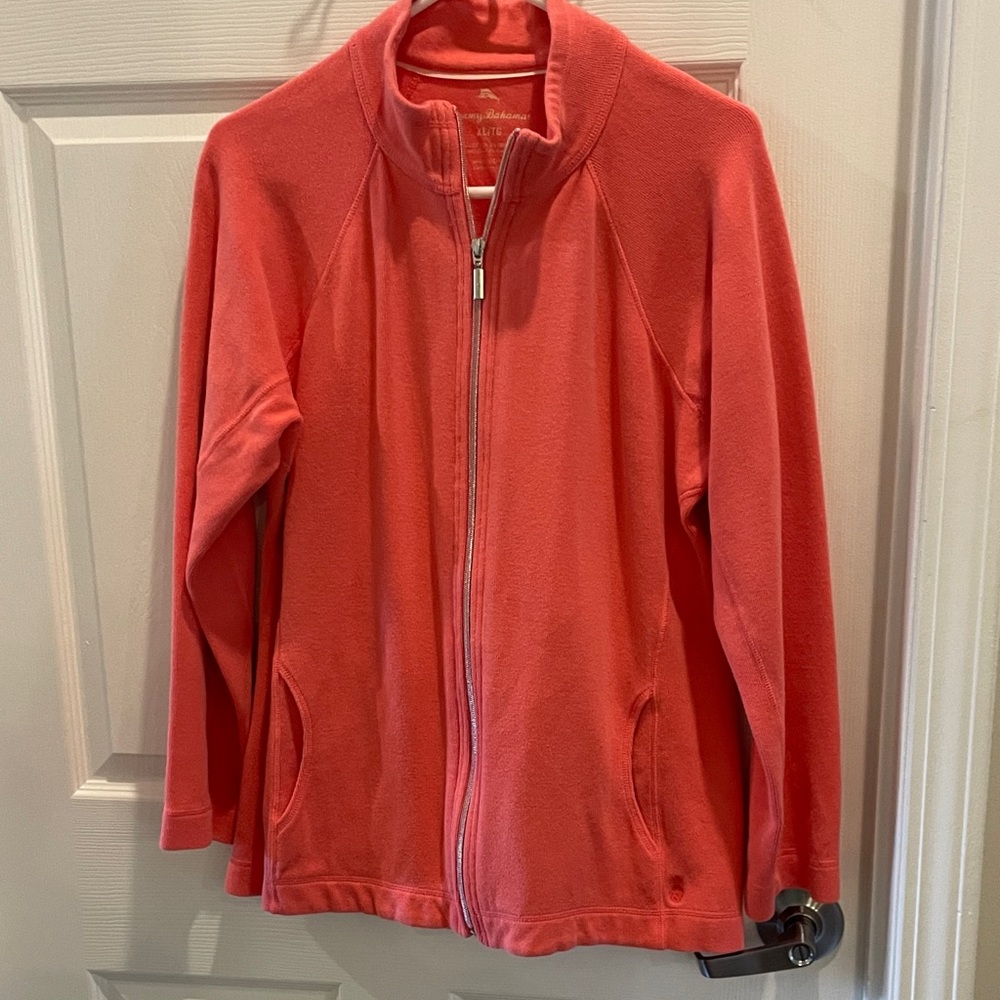 Tommy Bahama Coral Zip-Up Jacket